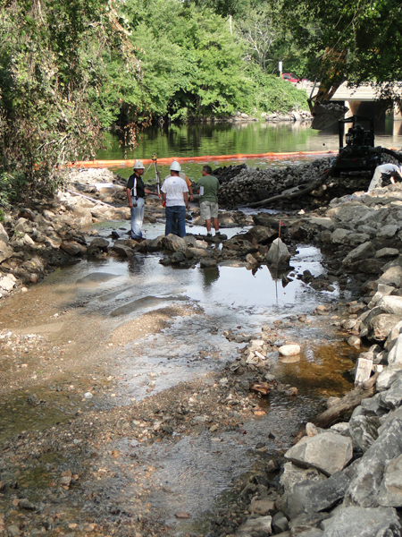 The Weirs Are Done.... We Hope