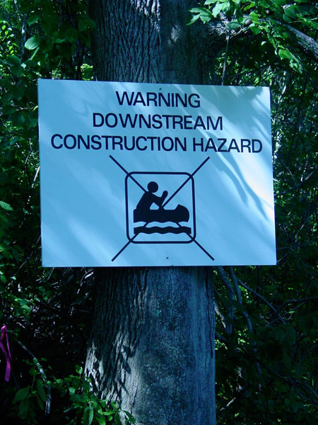 Paddlers Are Warned